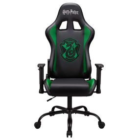 Žaidimų kėdė Subsonic Pro Gaming Harry Potter Slytherin, juoda sp./žalia sp.
