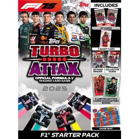 Kolekcinės kortelės Topps F1 Turbo Attax