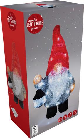 Dekoracija "Nykštukas", 39 cm, įvairių spalvų
