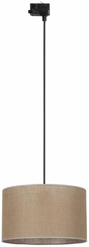 Lampa sliežu sistēmai TK Lighting Tracer, E27, 1 x 15 W, bēša krās. / melna krās., 38 x 38 cm