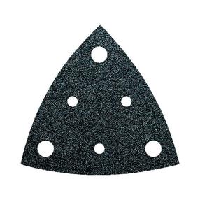 Trikampių perforuotų padų rinkinys Fein K120, 120, 8 cm x 8 cm, 5 vnt.