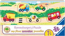 Edukacinė medinė dėlionė Ravensburger, įvairių spalvų, 5 vnt.