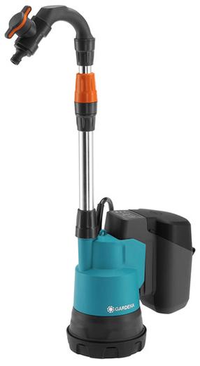 Насос дождевой воды, аккумуляторный Gardena 2000/2 18V P4A, 14602-55