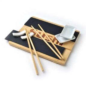 Sushi indų rinkinys Mondex HTXD9944, 25.5 cm, Ruda sp./Juoda sp.