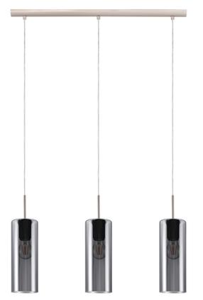 Lampa karināms Eglo Selvino 98695, E27, 3 x 15 W, caurspīdīga krās. / satīna niķelis krās.