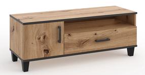 TV staliukas ADRK Pola 07, ąžuolo sp., 120 cm x 40 cm x 51 cm
