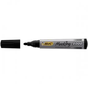 Noturīgs marķieris Bic 8209153, 1.7 mm, melna krās.