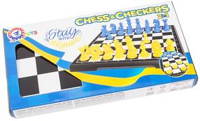 Galda spēle Technok Chess & Checkers 9055