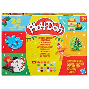 Advento kalendorius Hasbro Play-Doh Holiday, įvairių spalvų