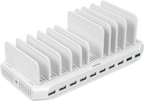 Uzlādes stacija Unitek Y-2190A, USB/AC, sudraba krās., 96 W