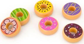 Набор игрушечной еды, набор сладостей VIGA Donuts, многоцветный