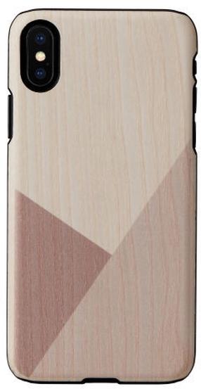 Чехол для телефона Man&Wood, черный цв., Apple