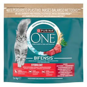 Kuiv kassitoit Purina Adult Cat, veiseliha, 1.4 kg