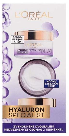 Набор кремов для лица L’Oréal Paris Hyaluron Specialist Day and Night, 100 мл, 2 шт.