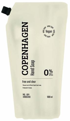 Vedelseep, täiendamiseks glütseriiniga RTH City Copenhagen, lõhnatu, 1000 ml