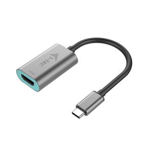 Adapteris i-Tec USB-C HDMI Adapter 60Hz USB-C 3.1 male, HDMI 19 pin female, 0.15 m, sudraba krās.