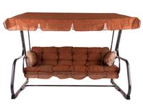 Lauko sūpynės Patio Parma, pilka sp., 209 cm x 132 cm x 156 cm