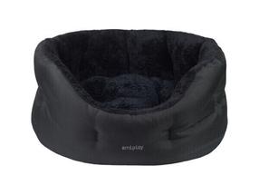 Кровать для животных Amiplay Aspen 125299, черный цв., 67x56x25 см