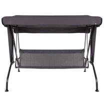 Lauko sūpynės Patio Latina D026-07TB, juoda sp., 200 cm x 130 cm x 160 cm