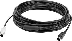 Laidas Logitech Group extended 939-001487 Mini DIN 6-pin male, Mini DIN 6-pin male, 10 m, juoda sp.
