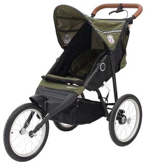 Sportinis vežimėlis BabyTrold Jogger, žalia sp.