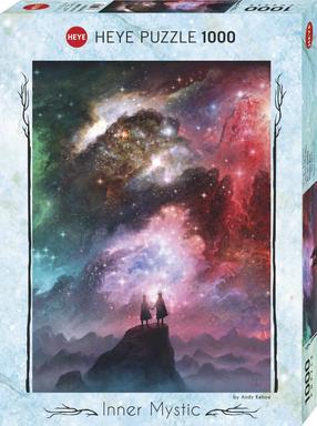 Dėlionė Heye Cosmic Dust 29969, 70 cm x 50 cm, 1000 vnt., įvairių spalvų