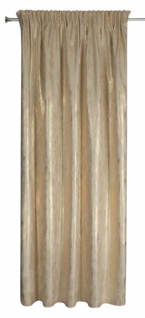 Naktinė užuolaida Emila, rusva sp., 140 cm x 270 cm