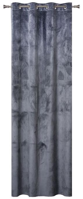 Naktinė užuolaida Splendid Cristal GZ-CRISTK-135/260-AN, pilka sp., 135 cm x 260 cm