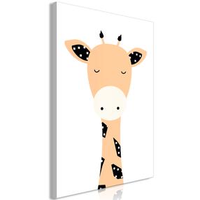 Reprodukcija Artgeist Funny Giraffe KR33, 20 cm x 30 cm