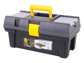 Ящик для инструментов Vorel 78812, 41.5 см x 22.6 см x 20 см, 18.7 л, черный цв.