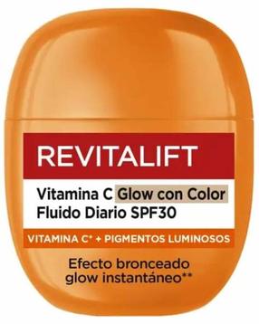 Päevituse hooldusvahend tooted näole L’Oréal Paris Revitalift Vitamin C Tinted Glow SPF30, 40 ml