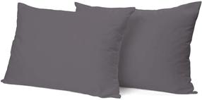 Pagalvės užvalkalas Rustilė Satin, pilka sp., 50 cm x 70 cm