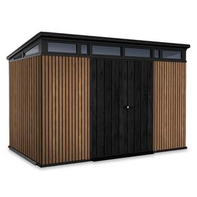 Sodo namelis Keter Penthouse, 342 cm x 216 cm x 216 cm, ruda sp.
