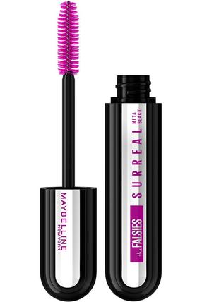 Ripsmetušš Maybelline The Falsies Surreal, 10 ml, must v. meta black