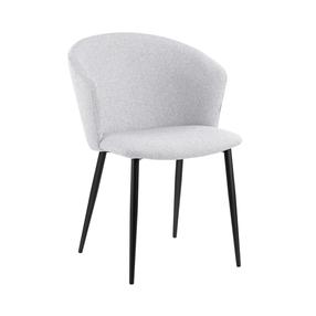 Valgomojo kėdė Homla Lujo 738081, matinė, pilka sp., 56.5 cm x 59 cm x 81 cm