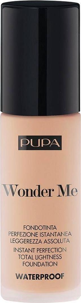 Šķidrā grima bāze Pupa Wonder Me Fluid Foundation, 030 medium beige, 30 ml