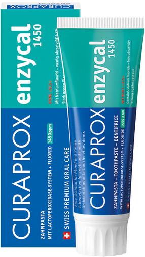 Zobu pasta Curaprox Enzycal 1450, 75 ml