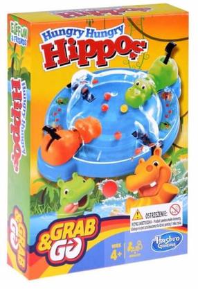 Lauamäng Hasbro Gaming Hungry Hungry Hippos GR0657