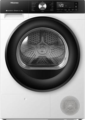 Džiovyklė Hisense DH3S802BW3, 8 kg