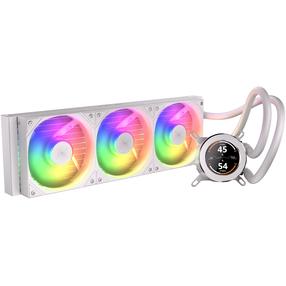Vandens aušintuvas procesoriui Krux HydroGlance 360 ARGB, 397 mm x 120 mm