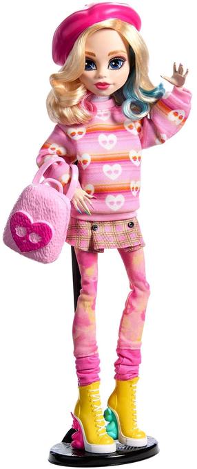 Lėlė Mattel Monster High Wednesday Enid, 30 cm, rožinė sp.