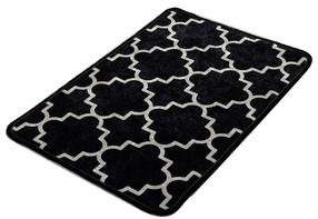 Vonios grindų kilimėlis Foutastic Kupa 359CHL1744, juoda sp., 60 cm x 40 cm