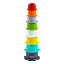 Lavinimo žaislas Infantino StackN Nest Cups, įvairių spalvų, 8 vnt.