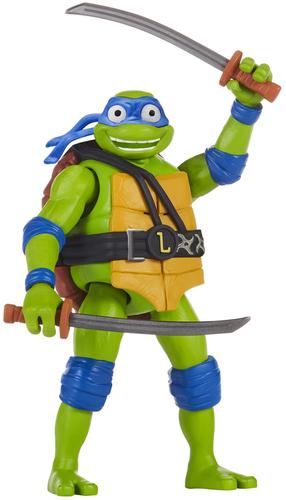 Фигурка-игрушка, черепашки-ниндзя Playmates Toys Shouts Leonardo 83351, 14 см, многоцветный
