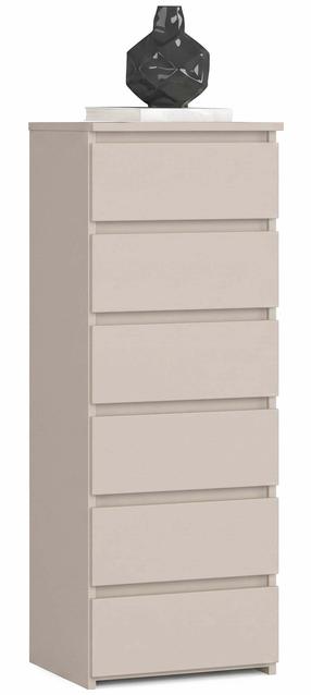 Komoda Akord CL6 PK, kašmyro sp., 109 cm x 40 cm x 35 cm