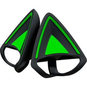 Razer Kitty Ears V2 kõrvaklappide lisaseade - RC21-02230100-R3M1, must/roheline, 2 tk.