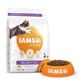 Сухой корм для кошек IAMS Vitality Kitten, курица, 1.5 кг