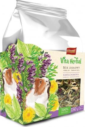 Väikeloomade toit Vitapol Vita Herbal, merisigadele, 0.15 kg