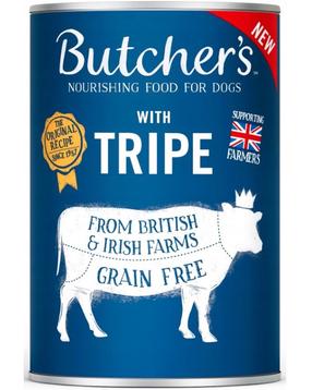 Влажный корм для собак Butchers Tripe Mix Rumen Pate, 0.4 кг