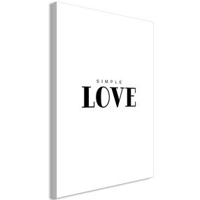 Reprodukcija Artgeist Simple Love N8932-S, 20 cm x 30 cm